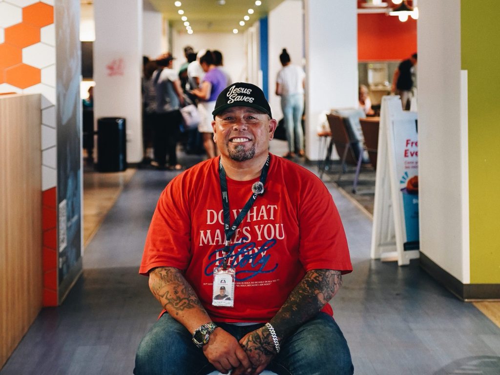 Josh in our Bank of America "the Heartbeat"