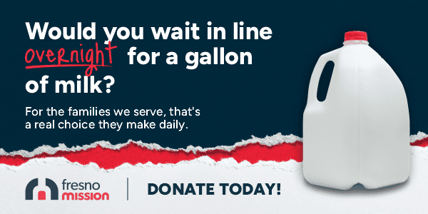 Would you wait in line overnight for a gallon of milk?